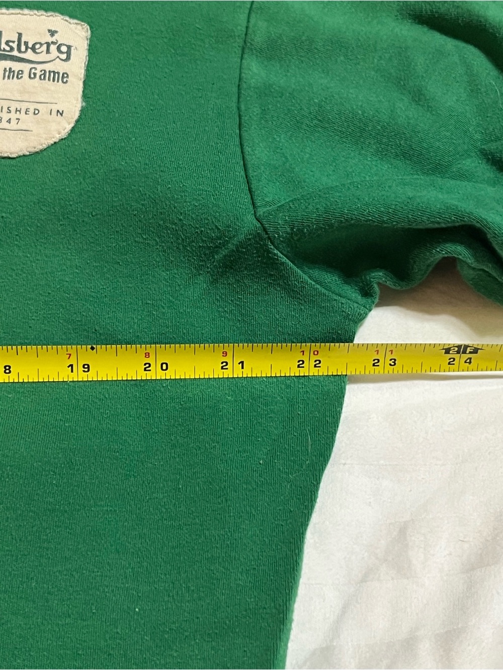 Short-Sleeve Green Logo Ringer Tee
17-09 - Picture 6 of 8